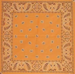 Paisley Apricot - Bandana huivi