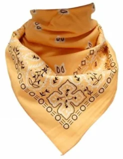 Paisley Caramel Tan - Bandana huivi