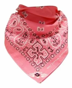 Paisley Coral - Bandana huivi