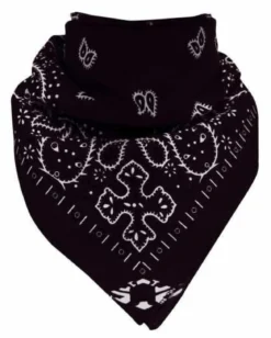Paisley Dark Brown - Bandana huivi
