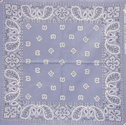 Paisley Light Blue - Bandana huivi
