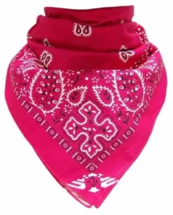 Paisley Magenta - Bandana huivi