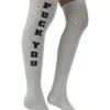 Pamela Mann F You - Ylipolvensukat, white/black