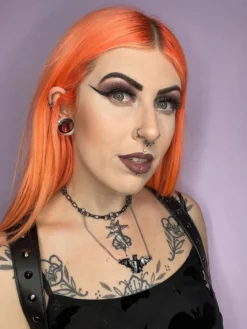Pamela Mann Two Row Bat Collar - Choker