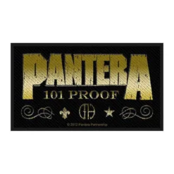 Pantera Whiskey Label - Kangasmerkki