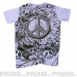Peace Sign - T-paita, lila
