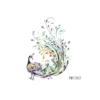 Peacock - pieni siirtotatuointi