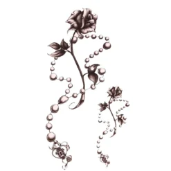 Pearl Rose- siirtotatuointi