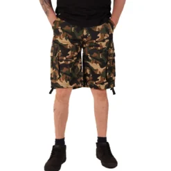 Pelle Pelle Basic Cargo Shorts- Shortsit, woodland