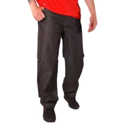 Pelle Pelle Baxter Baggy- Farkut, Raw Black