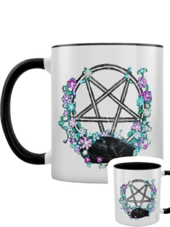Pentagram Familiar - kaksivärinen muki