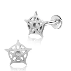 Pentagram - Lävistyskoru, labret