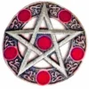 Pentagram red - Kangasmerkki
