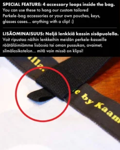 Perkele kangaskassi, Sateenkaari