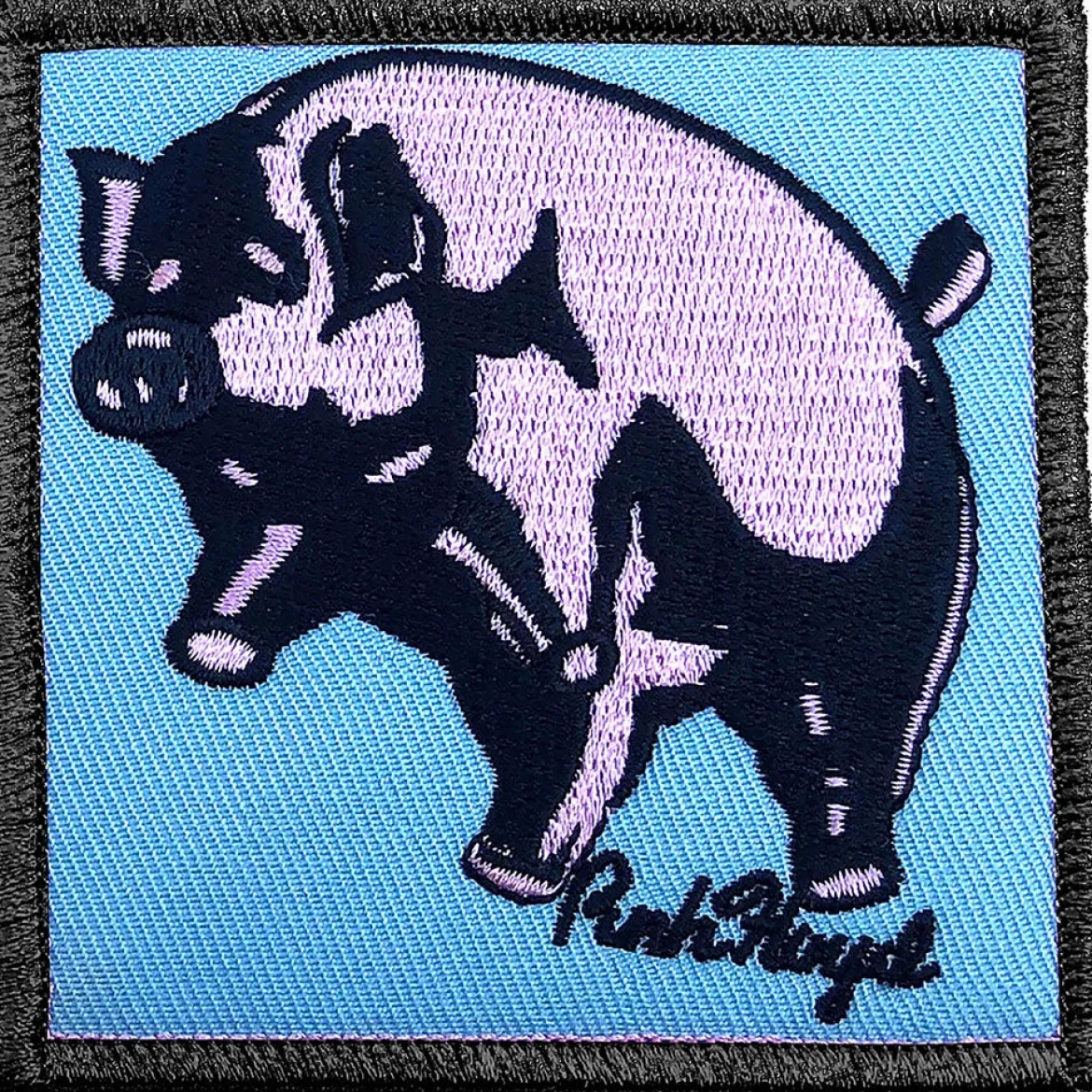 Pink Floyd Animals Pig - Kangasmerkki