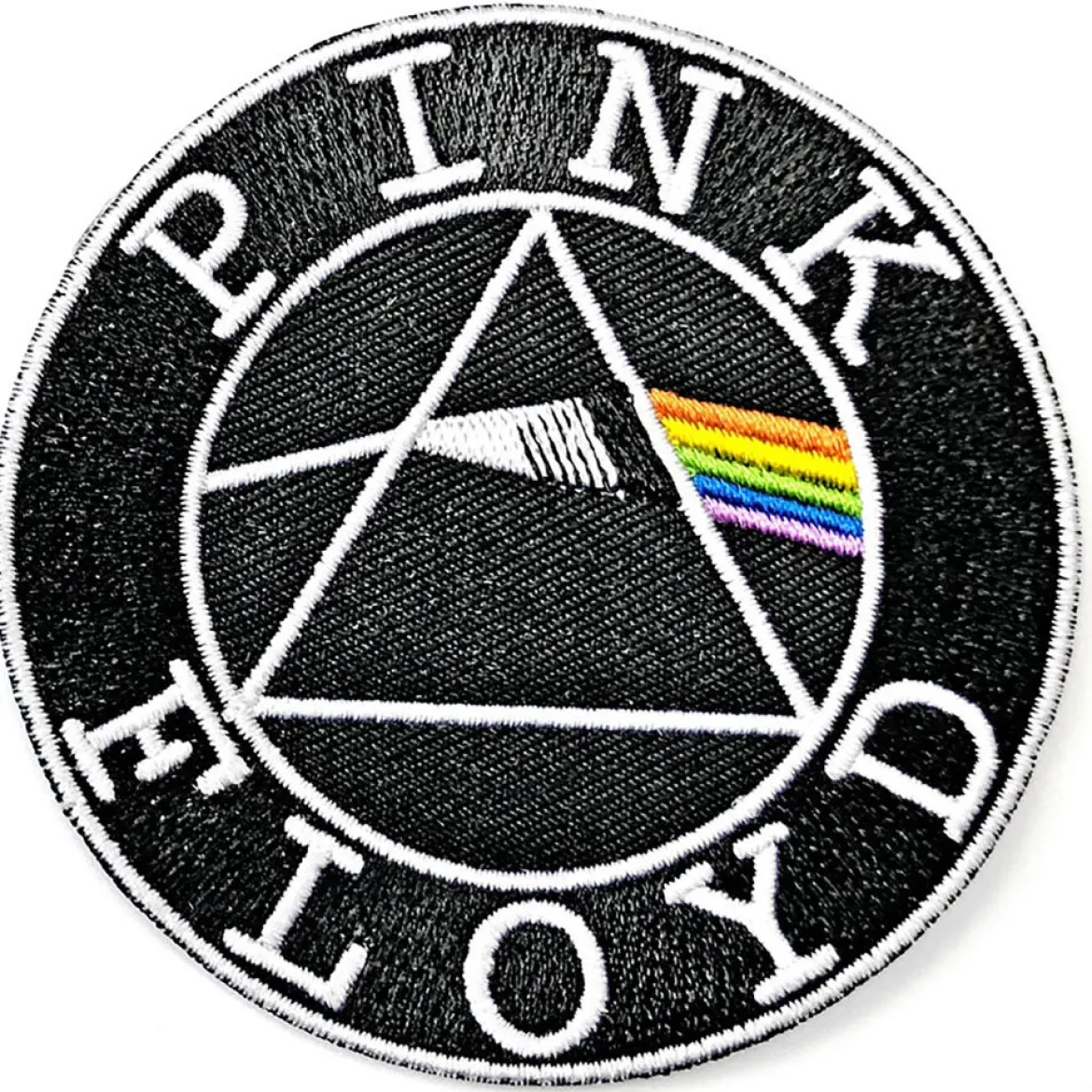Pink Floyd circle logo - Kangasmerkki