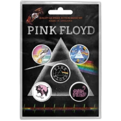 Pink Floyd Prism - Pinssi setti 5kpl
