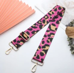 Pink Leopard - Olkahihna