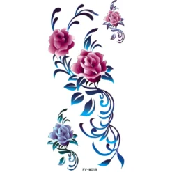 Pink Rose - siirtotatuointi