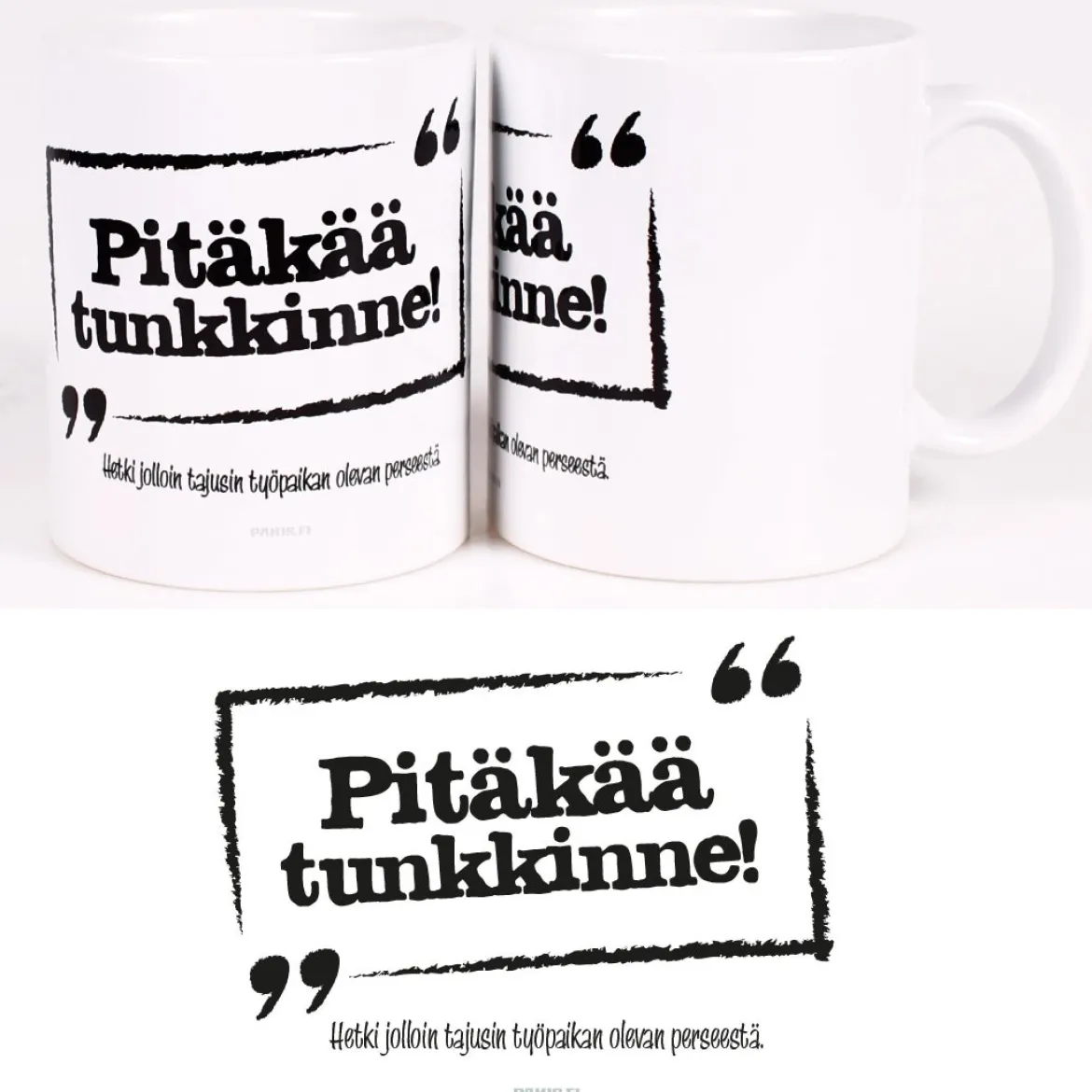 Pitäkää tunkkinne!- Muki