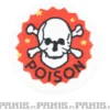 Poison Skull - kangasmerkki