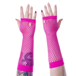 Poizen Industries Andar - Verkkohansikkaat, Pink