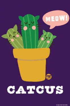 Pop Factory: Catcus - Pieni peltikyltti