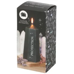 Protection - Obsidiaani kynttilä