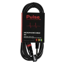 Pulse 6,35mm Jakki–XLR naaras Mikrofonikaapeli