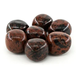 Punainen Obsidiaani - Rumpuhiottu 20-30mm