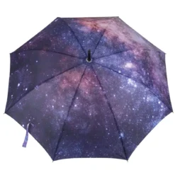 Purple Starry Sky - Sateenvarjo