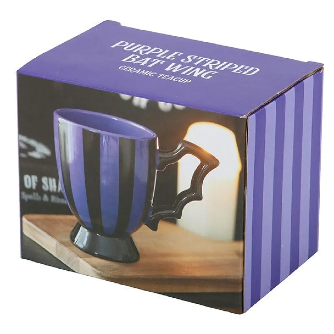 Purple Striped Bat Wing - Teekuppi