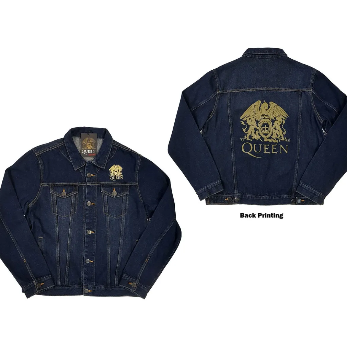 Queen Classic Crest - Unisex Farkkutakki