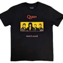 Queen Face It Alone Panel - T-Paita