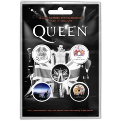 Queen Freddie - Pinssi setti 5kpl