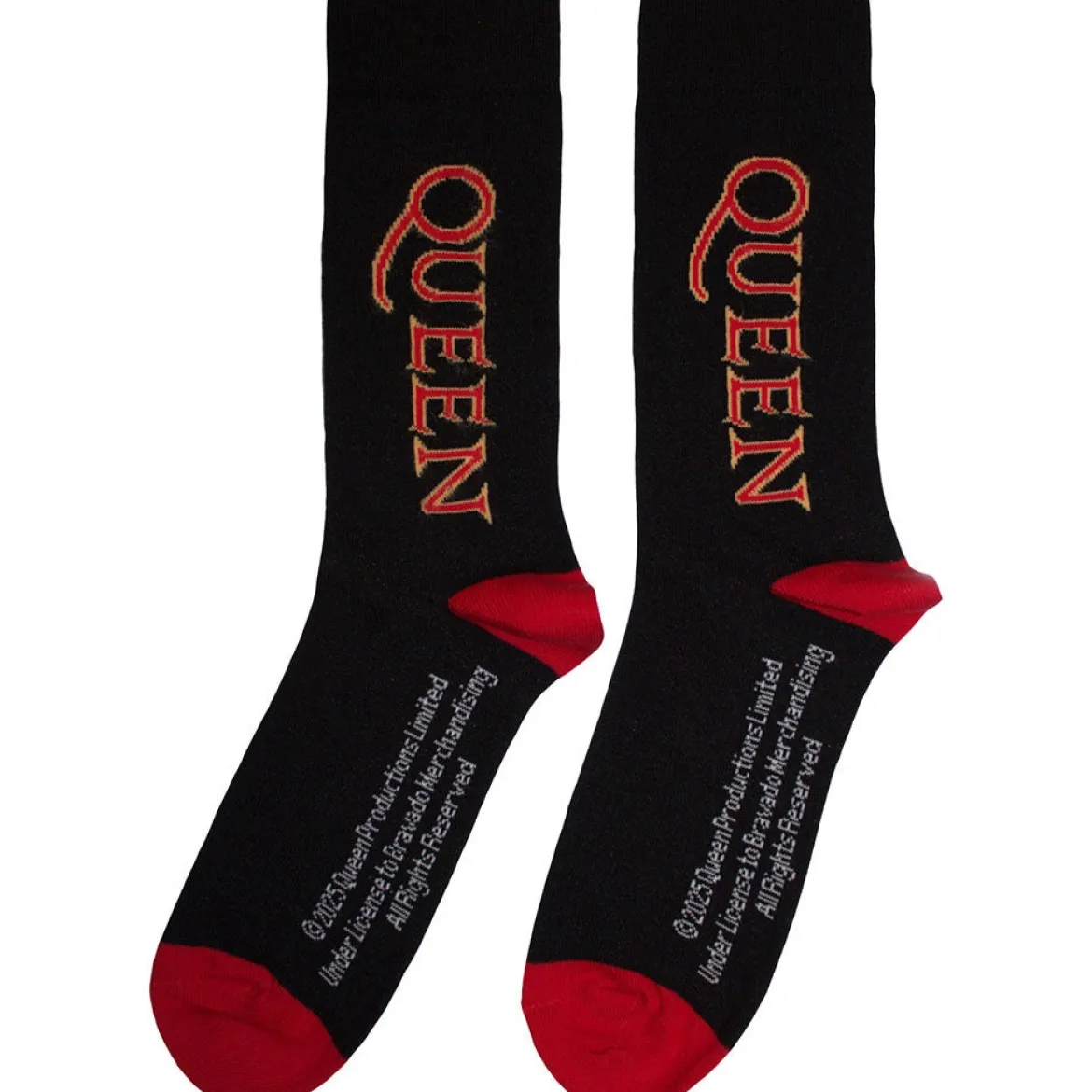 Queen: Red Logo Vertical - Nilkkasukat