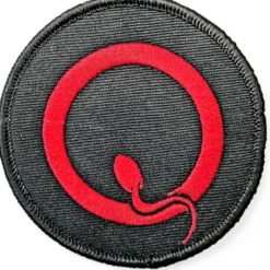 Queens Of The Stone Age Q Logo- Kangasmerkki