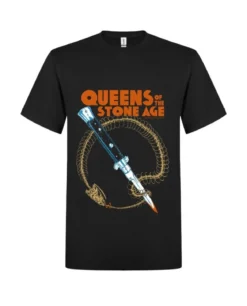 Queens Of The Stone Age: Snake Skeleton - T-paita