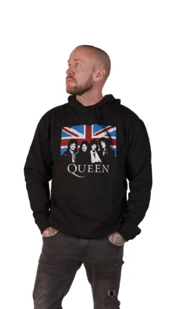Queen Vintage union jack - Huppari