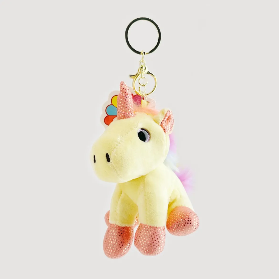 Rainbow Wing Unicorn - Avaimenperä, useita värivaihtoehtoja
