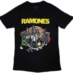 Ramones: Cartoon Band - T-paita