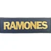 Ramones: Gold Logo - Kangasmerkki