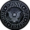 Ramones: Presidential Seal (Black) - Kangasmerkki