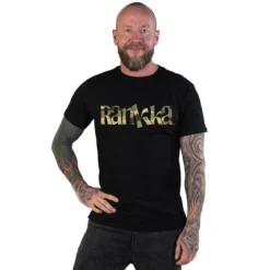 Rankka® Camo logo - T-paita, black