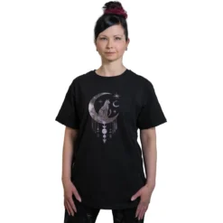 Rankka® Crescent Cat - T-paita, black