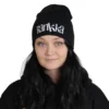 Rankka® neulepipo - Valkoinen brodeeraus