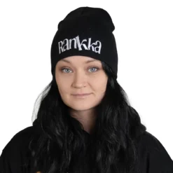 Rankka® neulepipo - Valkoinen brodeeraus