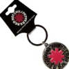 Red Hot Chili Peppers Asterisk Logo Silver - Avaimenperä