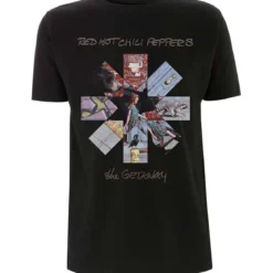Red Hot Chili Peppers Getaway Album Asterisk - T-paita