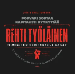Rehti työläinen - kangaskassi